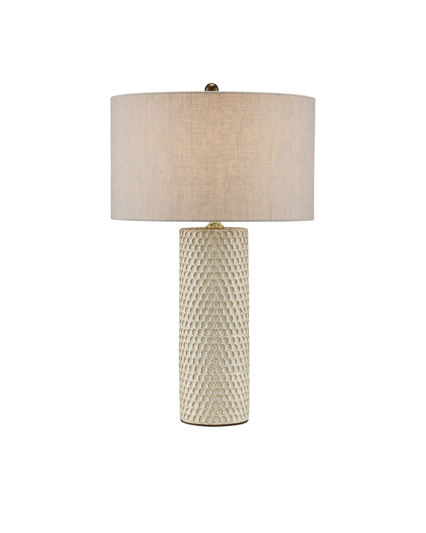 Currey & Co. Polka Dot Ivory Table Lamp 6000-0819