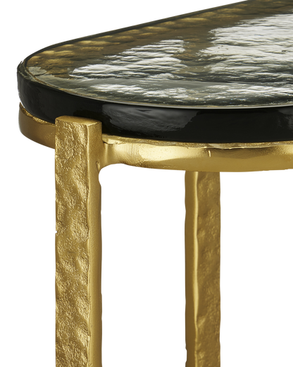 Currey & Co. Acea Gold Side Table 4000-0158