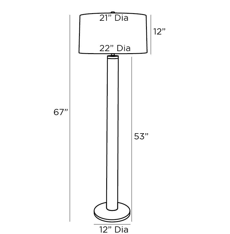 Arteriors Home Russel Floor Lamp 76026-693