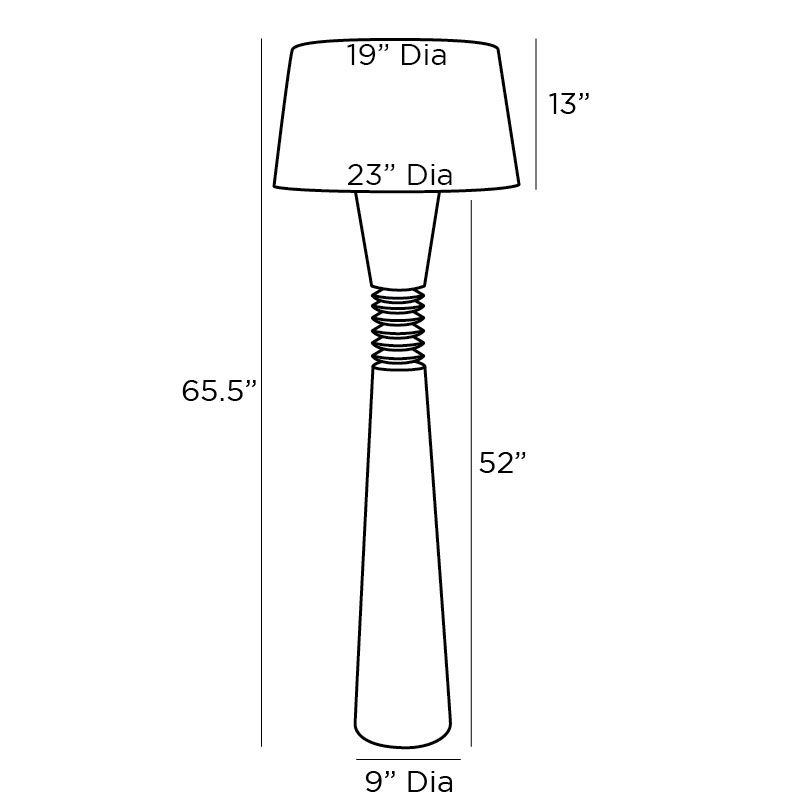 Arteriors Home Sedona Floor Lamp 76034-636