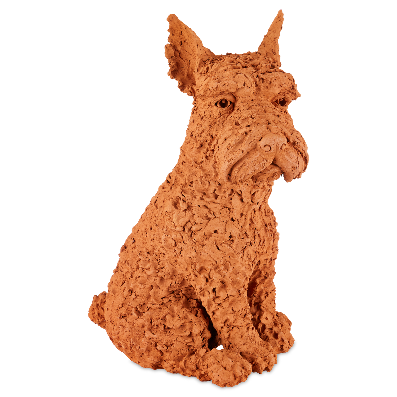 Currey & Co. 23.5" Terracotta Oscar the Scottish Terrier 1200-0835