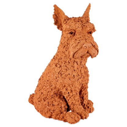 Currey & Co. 23.5" Terracotta Oscar the Scottish Terrier 1200-0835