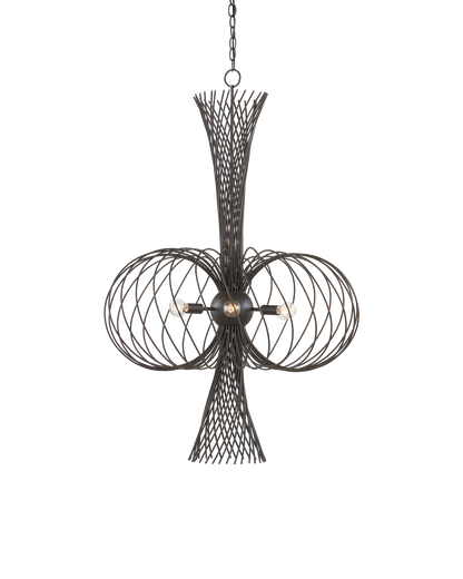 Currey & Co. Akio Bronze Chandelier 9000-0963