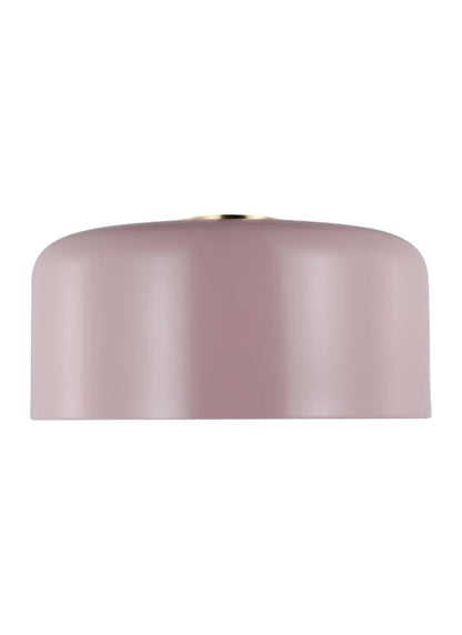 Visual Comfort Studio Studio Collection Malone Large Ceiling Flush Mount in Rose 7705401-136