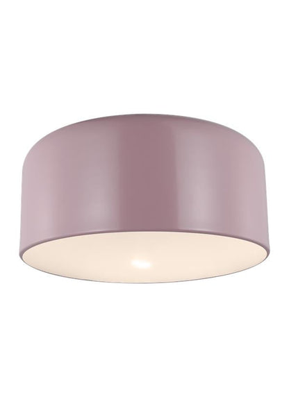 Visual Comfort Studio Studio Collection Malone Large Ceiling Flush Mount in Rose 7705401-136