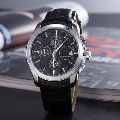 6-pin movement quartz men's watch