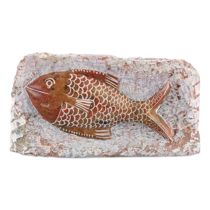 Currey & Co. 5" Marble Fish 1200-0850