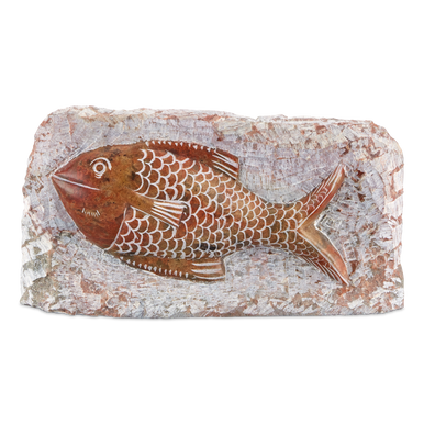 Currey & Co. 5" Marble Fish 1200-0850