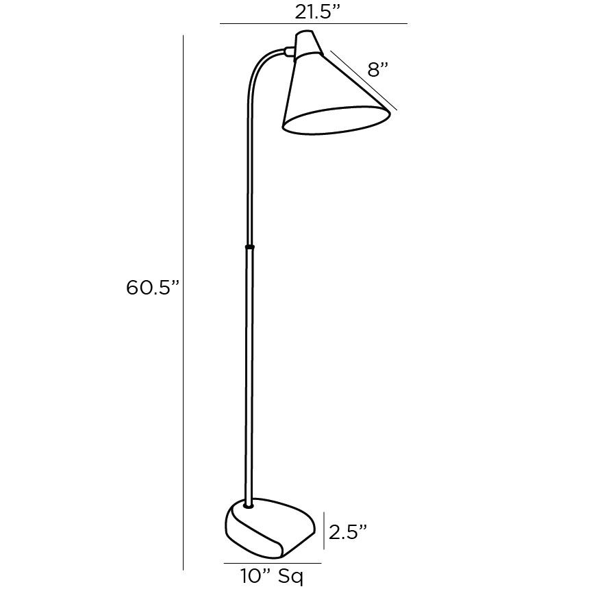 Arteriors Home Sweeney Floor Lamp 79847