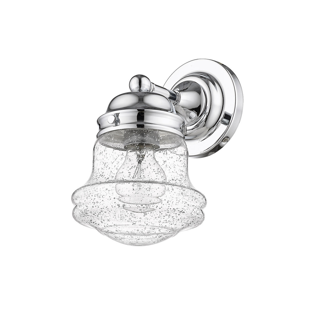 Z-Lite Vaughn 1 Light Wall Sconce in Chrome 736-1S-CH