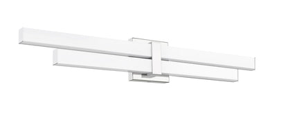 Z-Lite Zane 2 Light Vanity in Chrome  1008-32W-CH-LED