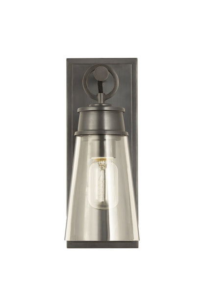 Z-Lite Wentworth 1 Light Wall Sconce in Plated Bronze 2300-1SS-BP