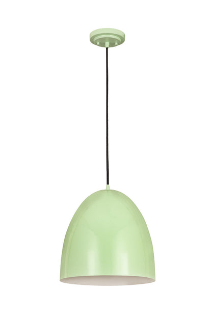 Z-Lite Z-Studio 1 Light Pendant in Mint 6012P12-MIN