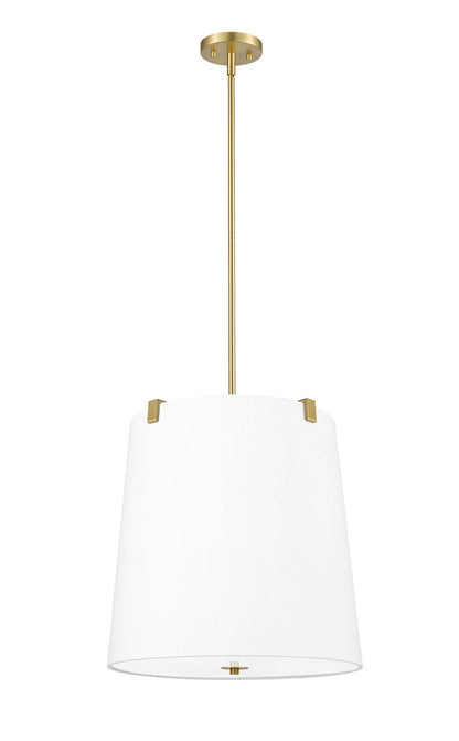 Z-Lite Weston 5 Light Pendant in Modern Gold 3501P18-MGLD