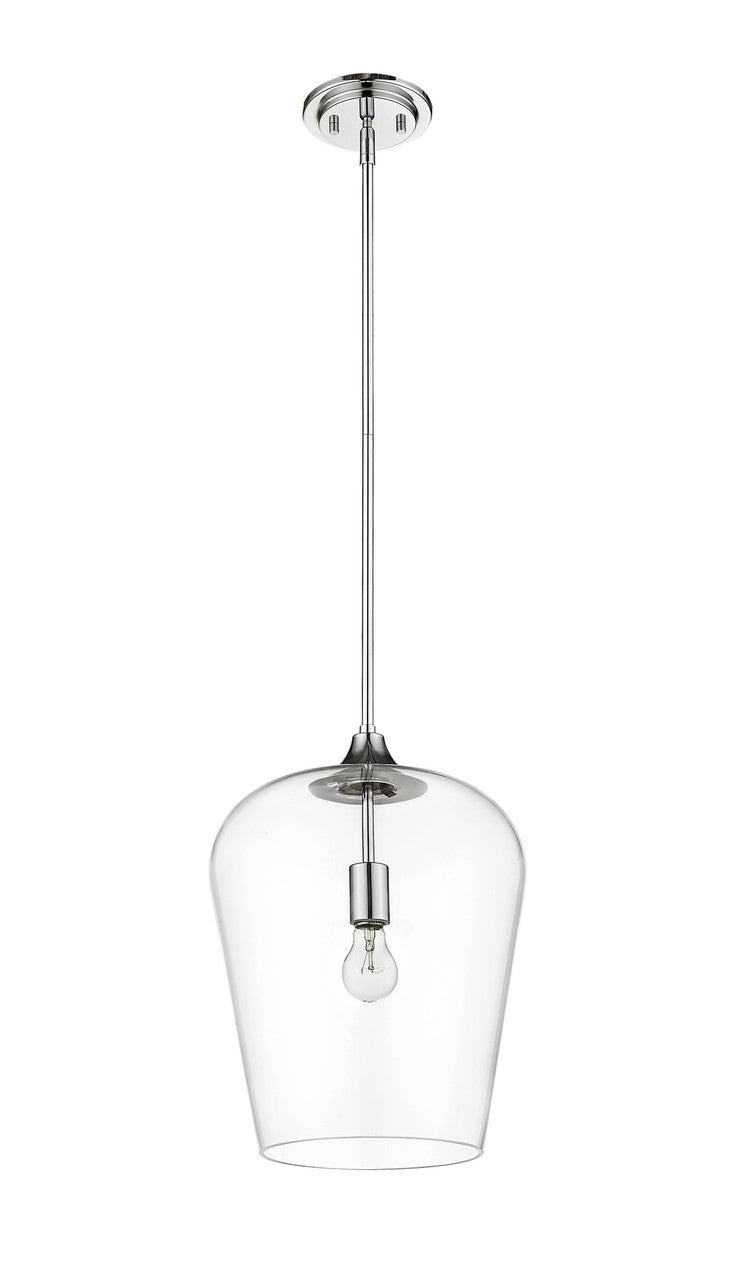 Z-Lite Joliet 1 Light Pendant in Chrome 473P12-CH