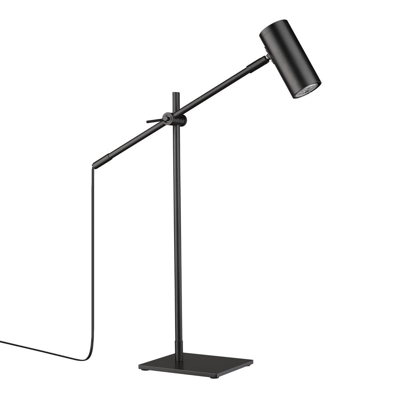 Z-Lite Calumet 1 Light Table Lamp in Matte Black 814TL-MB