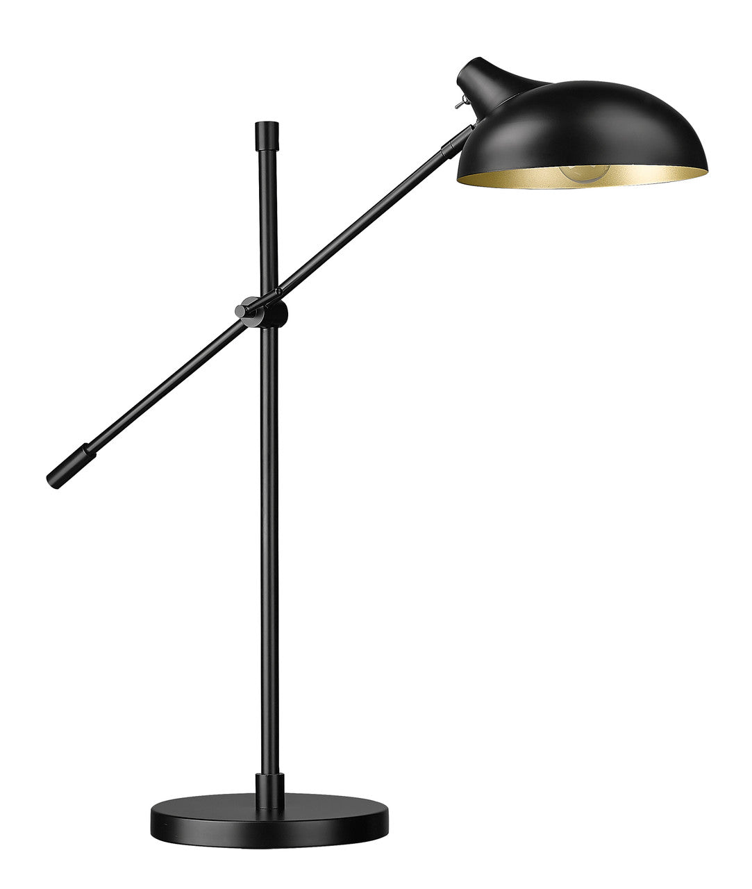 Z-Lite Bellamy 1 Light Table Lamp in Matte Black 1942TL-MB