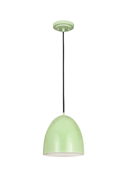 Z-Lite Z-Studio 1 Light Pendant in Mint 6012P9-MIN