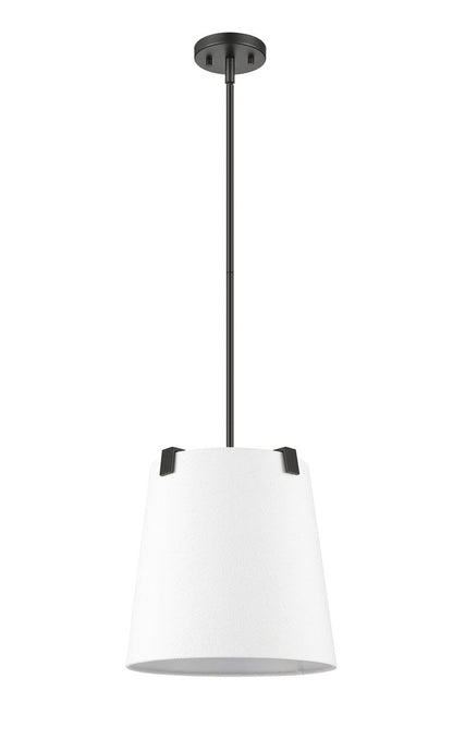 Z-Lite Weston 3 Light Pendant in Matte Black 3501P13-MB