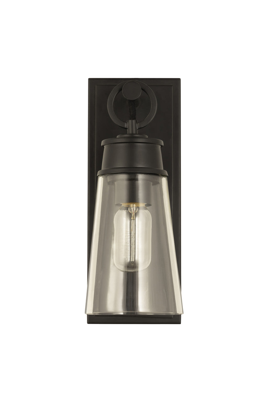 Z-Lite Wentworth 1 Light Wall Sconce in Matte Black 2300-1SS-MB