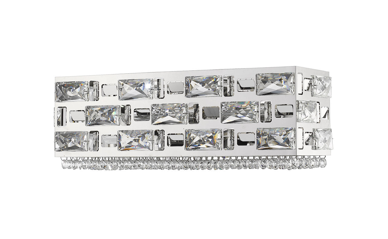 Z-Lite Aludra 3 Light Vanity in Chrome 912-3V-CH