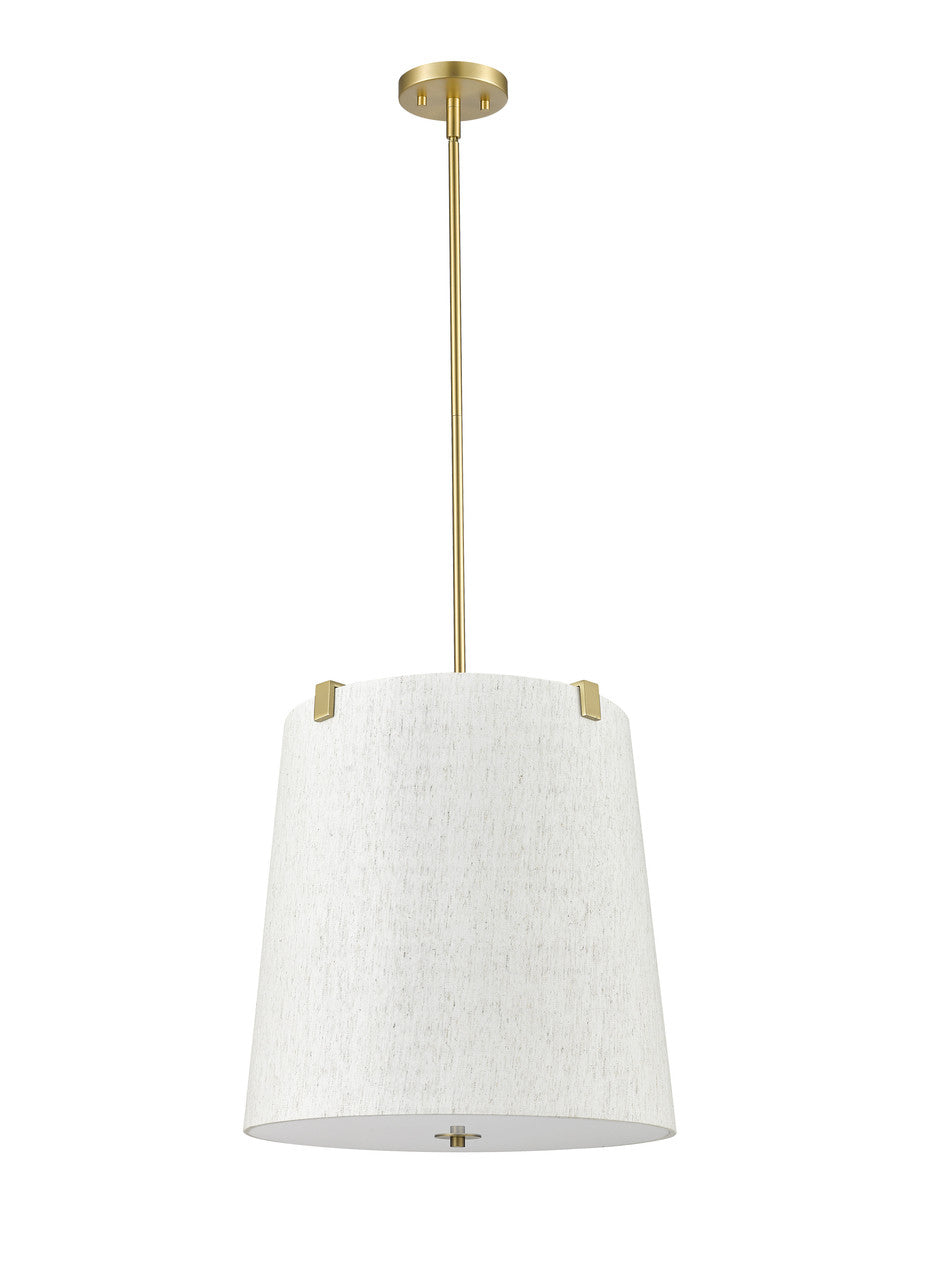 Z-Lite Weston 5 Light Pendant in Modern Gold 3502P18-MGLD