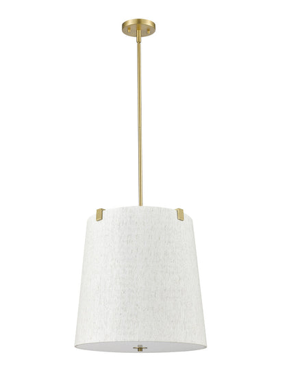 Z-Lite Weston 5 Light Pendant in Modern Gold 3502P18-MGLD