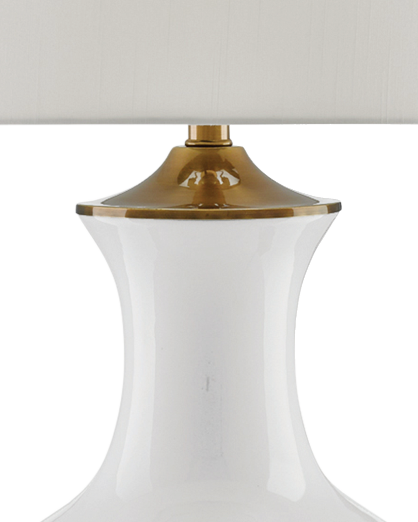 Currey & Co. Lilou White Table Lamp 6000-0020