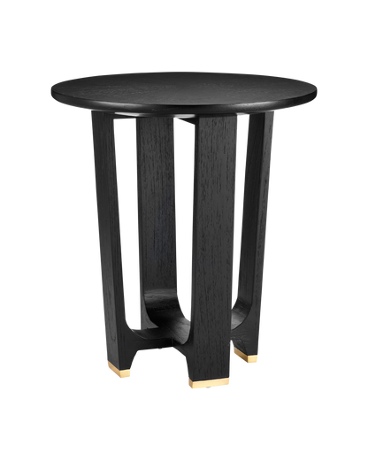 Currey & Co. Blake Black Accent Table 3000-0259