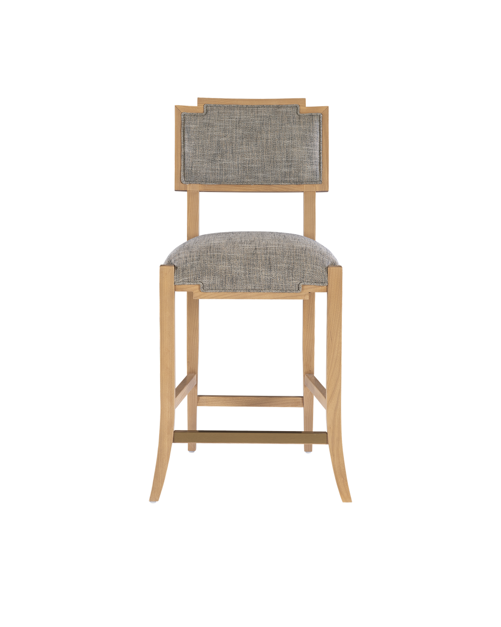 Currey & Co. Melanie Blonde Counter Stool, Liller Tortoise 7000-1022