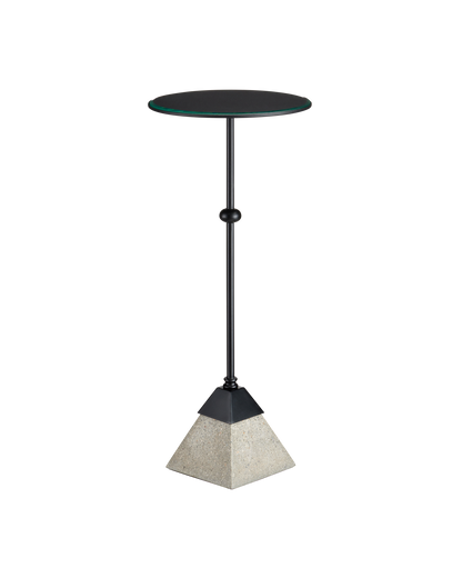 Currey & Co. Parna Concrete Accent Table 4000-0185