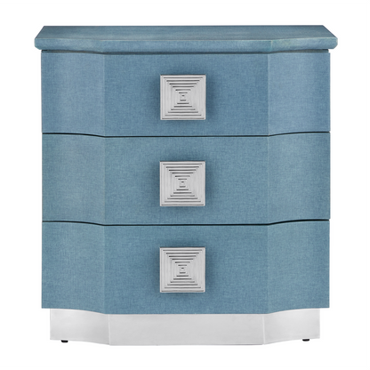 Currey & Co. Maya Blue Chest 3000-0282