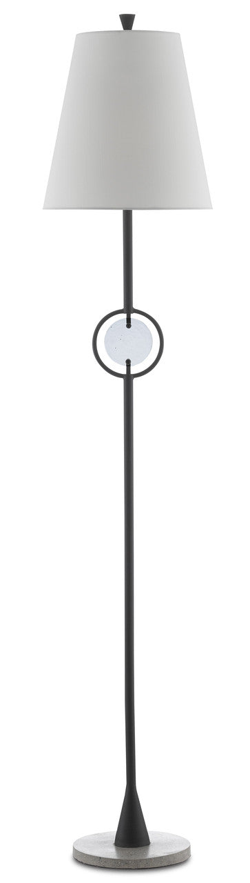 Currey & Co. Privateer Black Floor Lamp 8000-0089