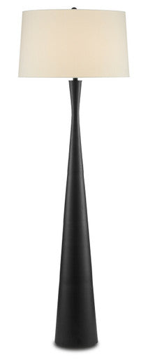 Currey & Co. Montenegro Black Floor Lamp 8000-0105