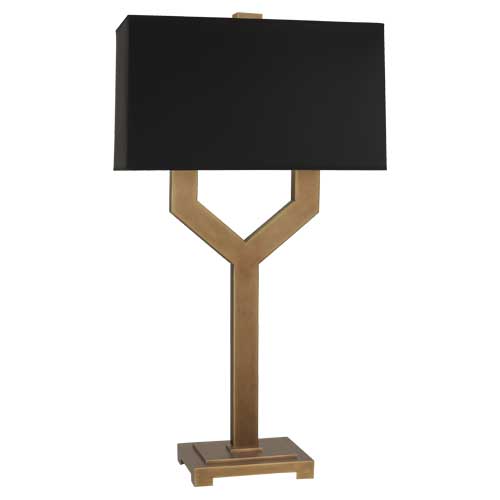 Robert Abbey  Valerie Table Lamp in Vintage Brass Finish 820B