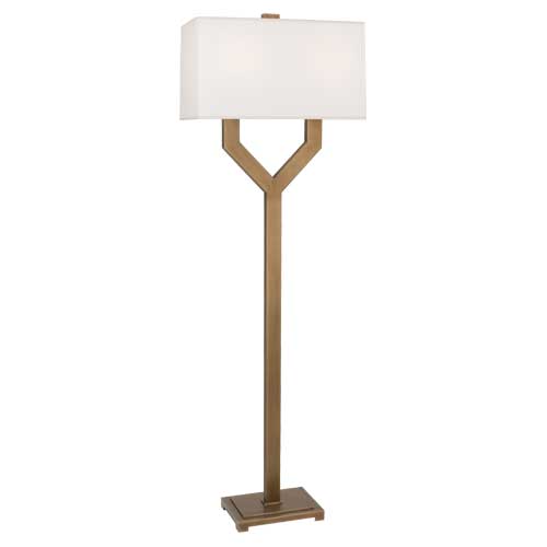 Robert Abbey  Valerie Floor Lamp in Vintage Brass Finish 821