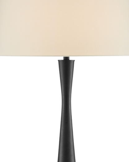 Currey & Co. Montenegro Black Floor Lamp 8000-0105