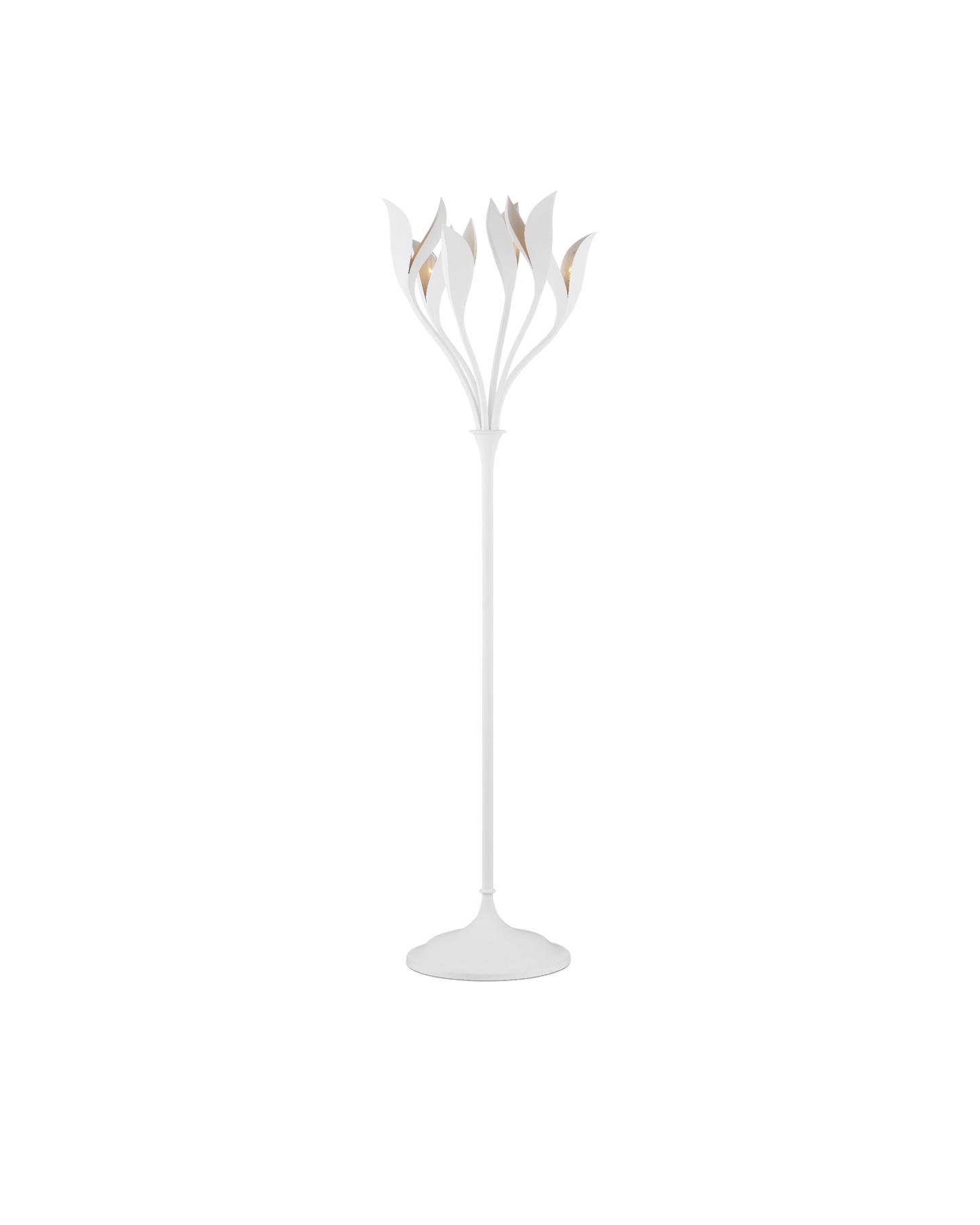 Currey & Co. Snowflower Floor Lamp 8000-0160