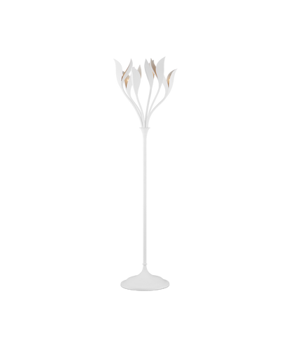 Currey & Co. Snowflower Floor Lamp 8000-0160