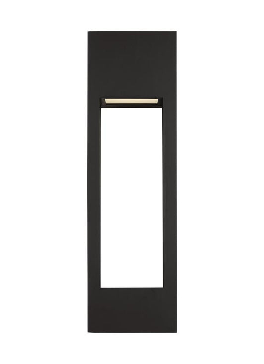 Visual Comfort Studio Studio Collection Testa Extra Large LED Outdoor Wall Lantern in Black 8857793S-12