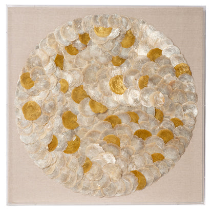 Jamie Young Tahiti Shell Wall Art 8TAHI-WACR