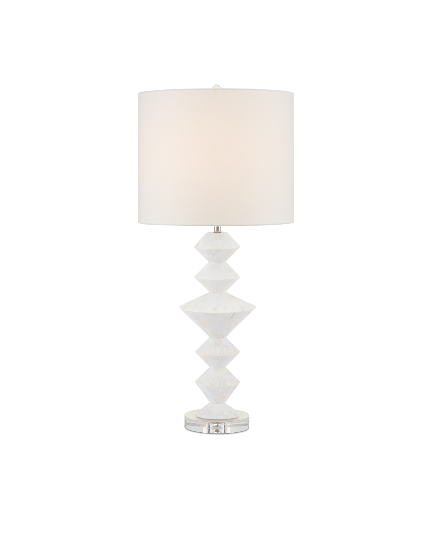 Currey & Co. Sheba White Table Lamp 6000-0688