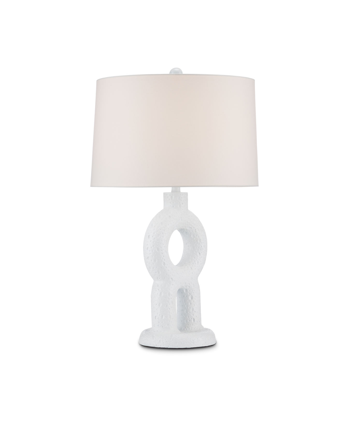 Currey & Co. Ciambella White Table Lamp 6000-0857