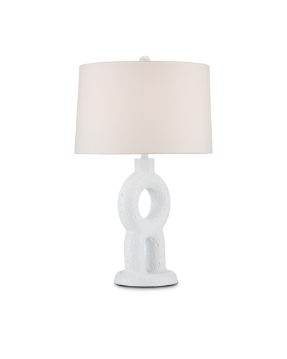 Currey & Co. Ciambella White Table Lamp 6000-0857