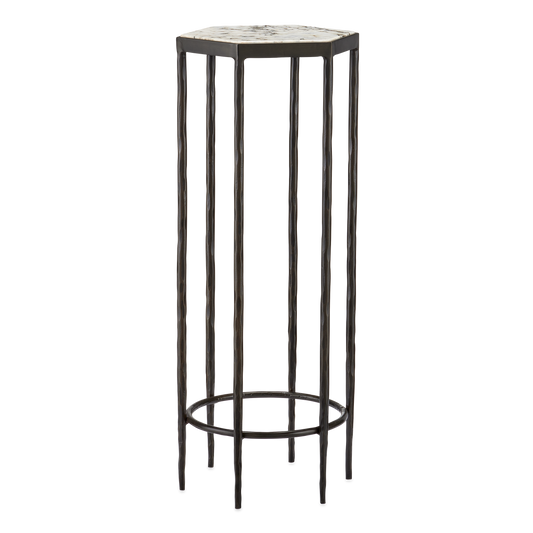 Currey & Co. 30" Tosi Marble Accent Table 4000-0174