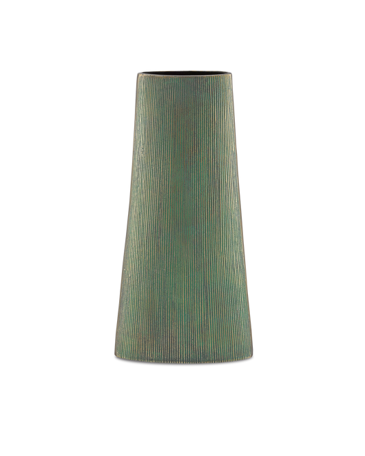 Currey & Co. Pari Large Green Vase 1200-0102