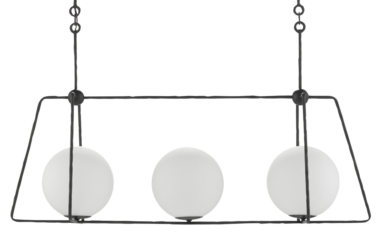 Currey & Co. Stansell Rectangular Chandelier 9000-0562