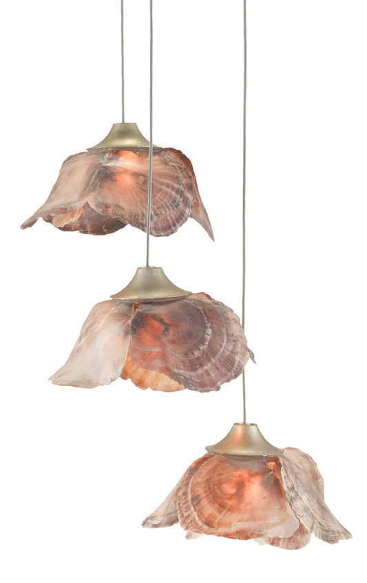 Currey & Co. Catrice 3-Light Multi-Drop Pendant 9000-0675