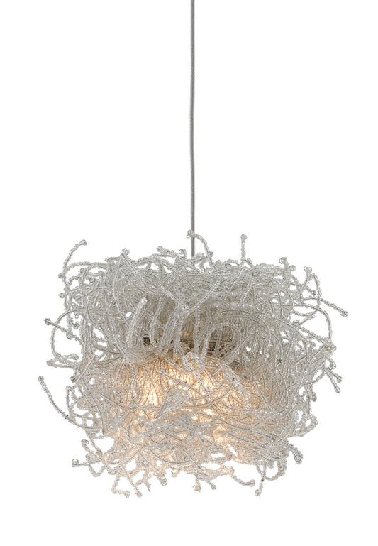 Currey & Co. Birds Nest 1-Light Multi-Drop Pendant 9000-0695