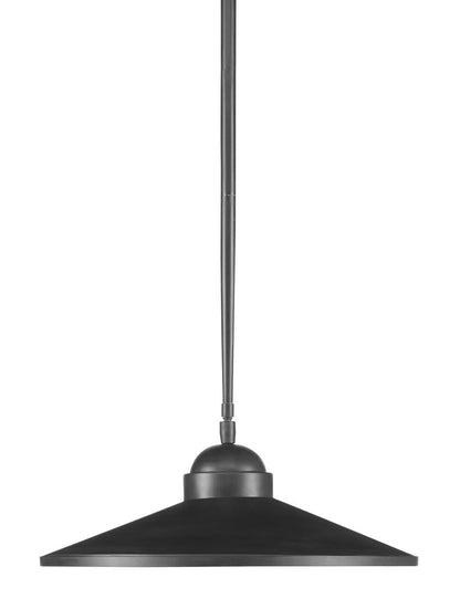 Currey & Co. Ditchley Black Pendant 9000-0859